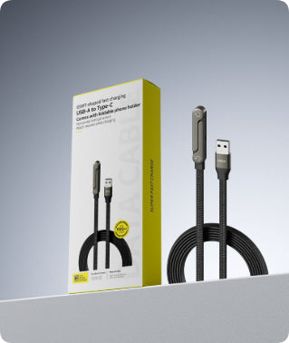 Fast Charging Foldable Bracket Data Cable